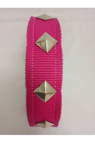 Kozaklı 10463 Süslü Köpek Tasması Pembe 70 x 4 CM