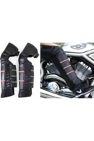 Bike Sky Motorsiklet Diz ve Bacak Koruma Siyah