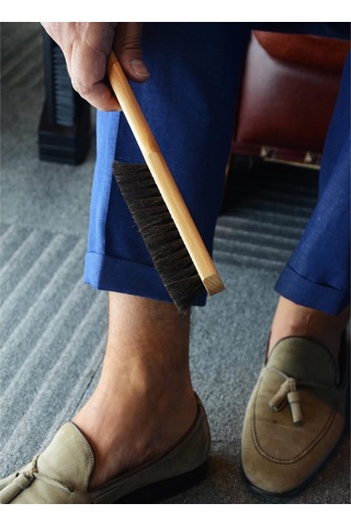 Nyn Ahşap Fırça At Kılı Elbise Ayakkabı Fırçası 25 Cm Uzunlu N11.6891