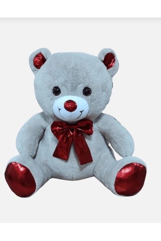 Peluş Ayı Papyonlu Ayıcık Açık Bej