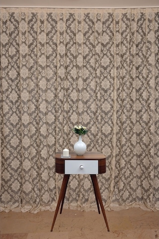 Damaks Vizon Hazır Dikilmiş Pileli Fon Perde 300x260 Cm