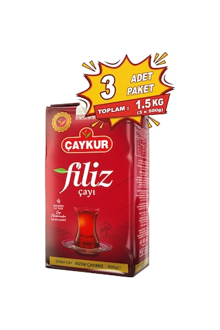 Filiz Çayı 500 Gr. Üçlü Paket