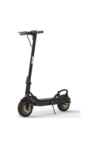 Electroll Torque 2400w Tork Gücü Çift Motor Elektrikli Scooter 16ah Sökülebilir Batarya Süspansiyonlu Siyah