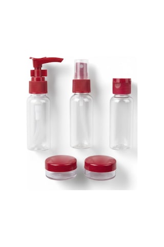 Taşınabilir 5 Parça Seyahat Kozmetik Dolum Seti 30 Ml Cn