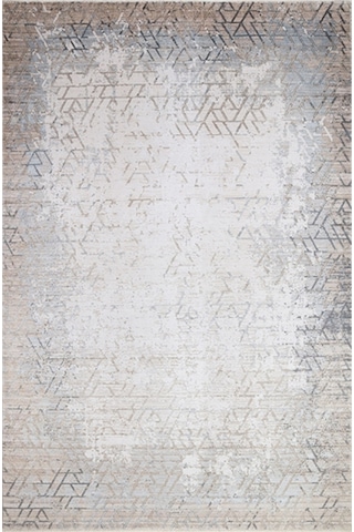 Türkmen Halı Kuvars Eh40A Gri Modern Desen Halı