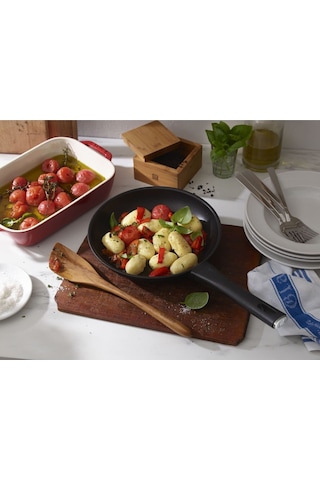Zwilling Madura Duraslide Yapışmaz Granit Kaplama Kızartma Tavası, Granit Ve Alüminyum, Siyah, Sku: Smg8690010167606 Açık Gri