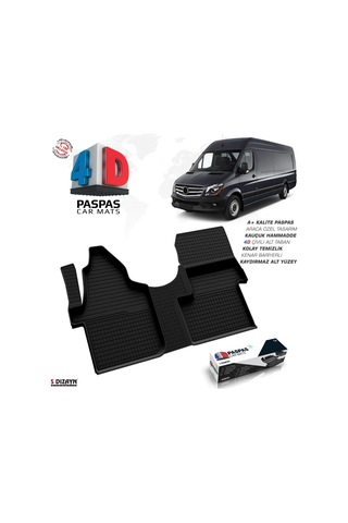 Mercedes Sprinter W906 4d Havuzlu Paspas 2006-2013 Ön Tek Koltuk