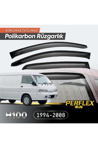 Hyundai H100 Minibüs 1994-2008 Cam Rüzgarlığı V2 Düz - 9055311164690rx8