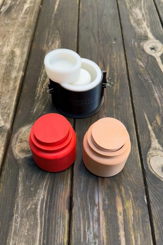 Rufus Concept Honey Pot Silikon Kap Kalıbı Beyaz