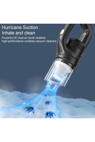 CBTxGlobal Güçlü Taşınabilir Kablosuz Şarjlı Araç Süpürgesi Yeşil