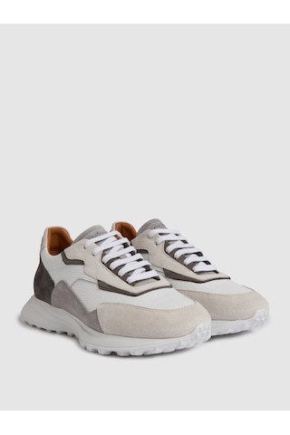 Cacharel Beyaz %100 Deri Sneaker Ayakkabı