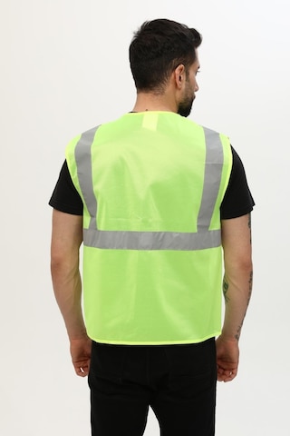 Uniprom Yelek Yönetici Ikaz Yeleği Reflektörlü Neon Sarı