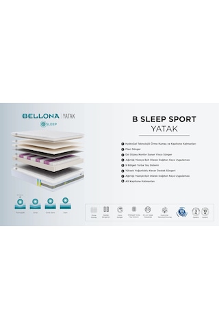 Bellona B Sleep Sport Yatak 160 x 200