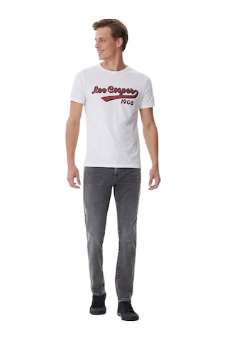 Lee Cooper Hardy Erkek O Yaka T-shirt Beyaz