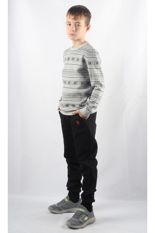 Alexandergardı Bisiklet Yaka Çocuk Triko Kazak C23-7103 Lacivert