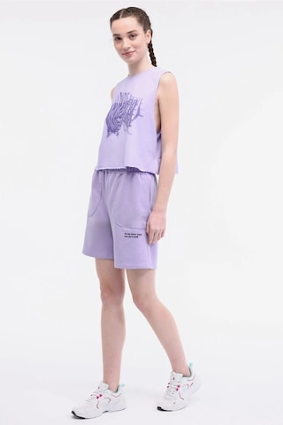 Lumberjack 5m Wb Anna 20sl19 5fx Kadın Şort 101931695 Mor