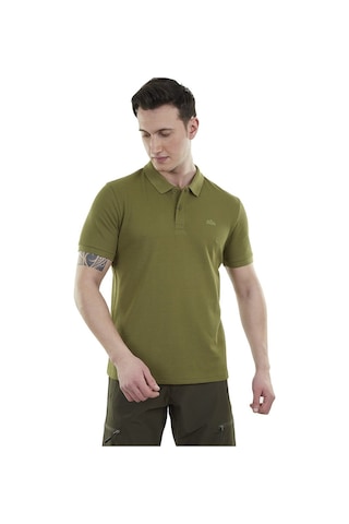 Alpinist Edge Erkek Polo T-shirt Haki 001