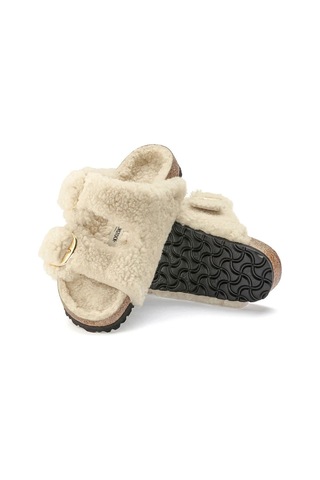 Birkenstock Bırkenstock Arızona Bıg Buckle Kadın Terlik 1023130 Krem