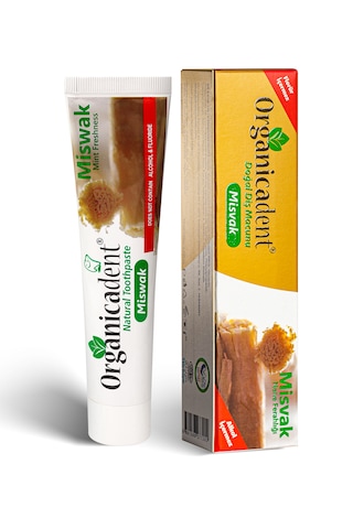 Organicadent Misvaklı Doğal Diş Macunu 75ml Beyazlatma