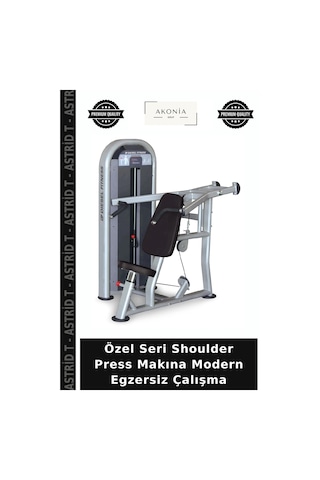 Özel Seri Shoulder Press Makına Modern Egzersiz Çalışma