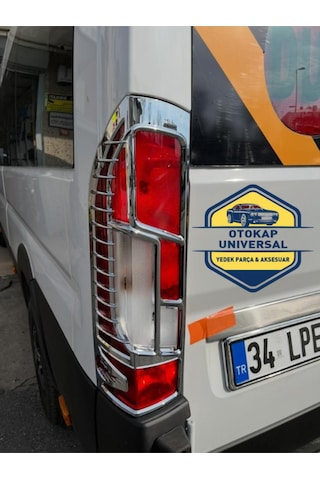 Fiat Ducato 2014-2025 Uyumlu Abs Krom Stop Çerçevesi Takım