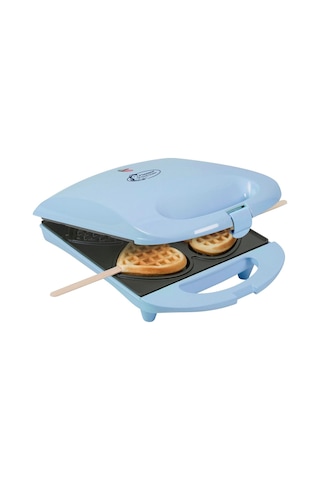 Bestron Saplı Kalp Waffle'lar Için Waffle Makinesi Mutfak Ekipmanları Mavi 189436778