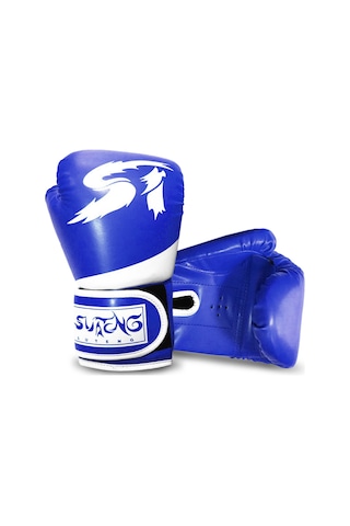 Moveevo 3-10 Yaş Çocuklar İçin Mavi Boksa Eldiveni - Yüksek Kaliteli Pu Deri Ve Şok Emici Dolgulu Mavi