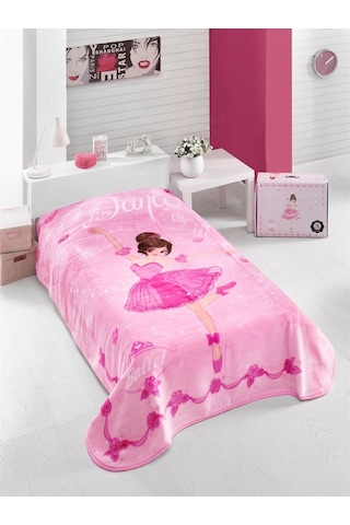 Sarar Gift Tek Kişilik Battaniye-1,90 Kg Ince Battaniye Mevsimlik Pembe