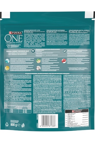 Purina One Sığır Etli Kuru Kedi Maması, Yetişkin, 800 G