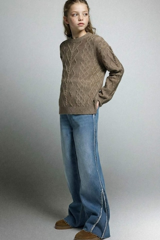 Defacto Kız Çocuk Wide Leg Jean Pantolon G3646a825cwnm28 Mavi-nm28