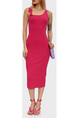 Versace Jeans Couture Bayan Elbise 76hao947 J0004 401 Fuşya