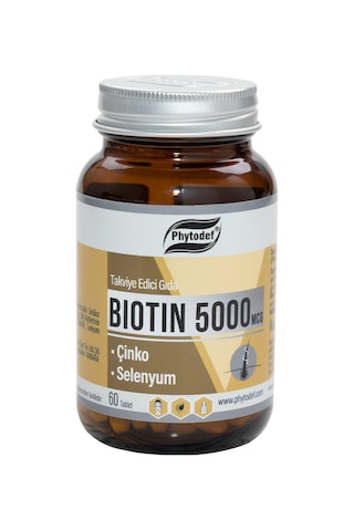 Phytodef Biotin 5000 Mcg 60 Tablet