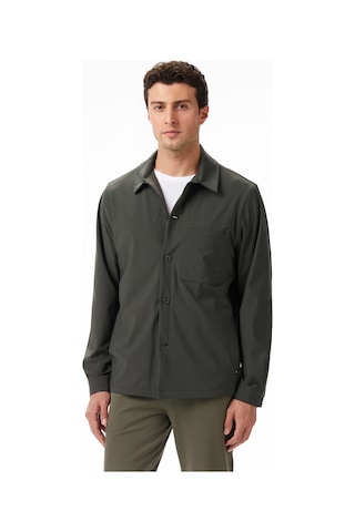 Nautica Erkek Yeşil Regular Fit Gömlek Düz W57700t Yeşil