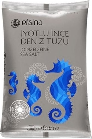 Efsina İyotlu İnce Deniz Tuzu 750 G Efsina İyotlu İnce Deniz Tuzu 750 G