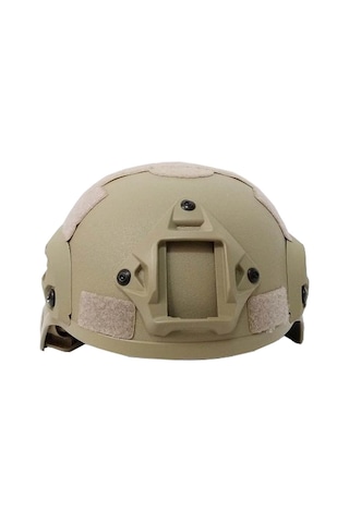 Tactical Airsoft Kask Kompozit Başlık Koruyucu Miğfer Bej-3824 Bej