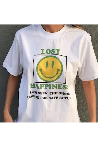 Kalic Studio Lost Happines - T-shirt Beyaz