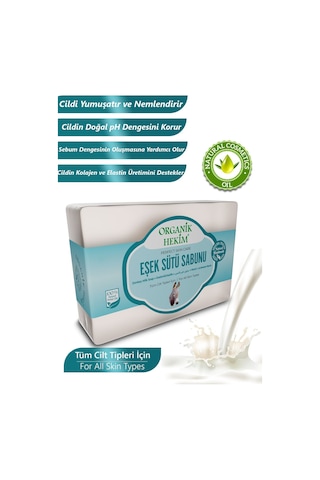 Cilt Beyazlatma Eşek Sütü Sabunu 140 Gram