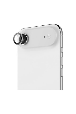 Apple Uyumlu iPhone 17 Air Benks Glass Warrior Cam Kamera Lens Koruyucu Gümüş