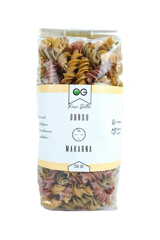 OG natural Keçi Sütlü Sebzeli Burgu Makarna +8 Ay 250 G