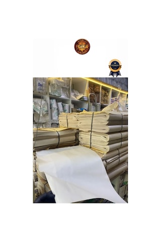 Desensiz 100 Adet 40x60 Tabak - Bardak Sarma Taşıma Taşınma Paketleme Kağıdı Hediye Paketi Beyaz 40