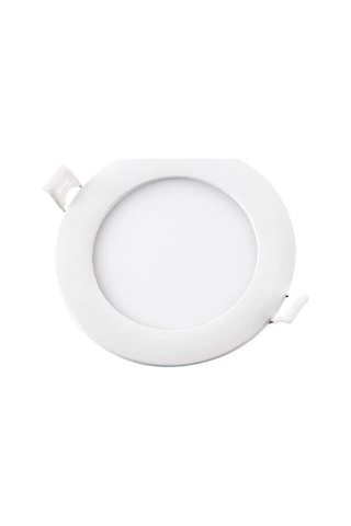 Zmr Zmr-202/b.30 2 Li Set 6w Gömme Led Spot Alüminyum Kasa 3000k Günışığı Slim Yuvarlak Tavan Armatürü Beyaz