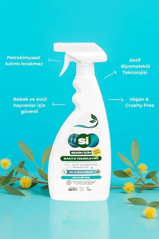 Si Senin İçin %100 Doğal Banyo Temizleyici Okaliptus Yağlı 750 Ml.