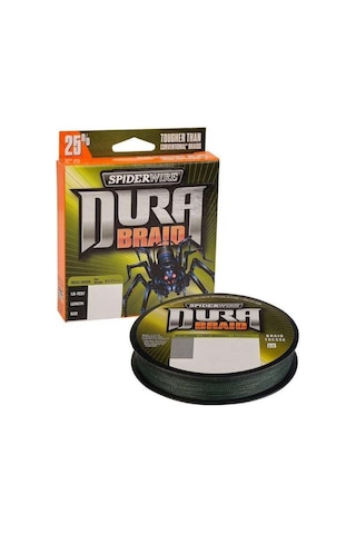 Spiderwire Dura Braid 0.19 Mm 275 M İp Misina Moss Green 16kg Çeker