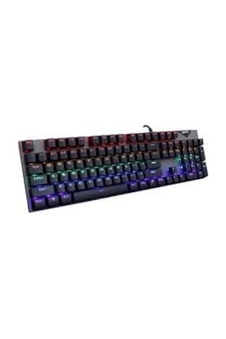 Jedel-gaming Kl-138 Blue Switch Mekanik Rgb Efekli Işıklı Oyuncu Klavye Q Tr Diğer