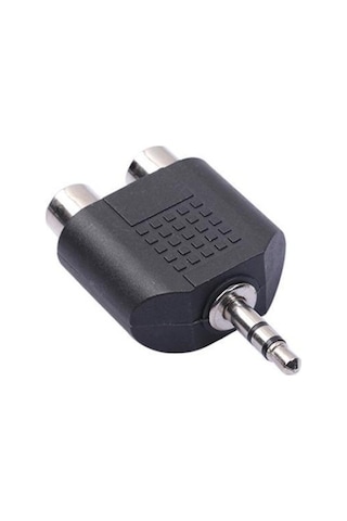 Stereo Erkek 2 Rca Dişi Çevirici Erkek 3.5 Mm 2x Dişi Rca Jack 2 Rca 1 Stereo Jack