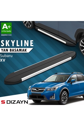 S-dizayn Subaru Xv Skyline Aluminyum Yan Basamak 173 Cm 2011-2017 A+ Kalite
