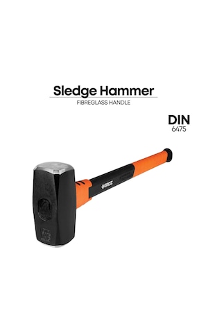 Groz Shfg/dın Fiber Saplı Balyoz 3 Kg. Dın6475