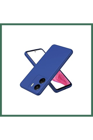 En-cag Redmi 13c Uyumlu Kılıf First Silikon - Lacivert Bss