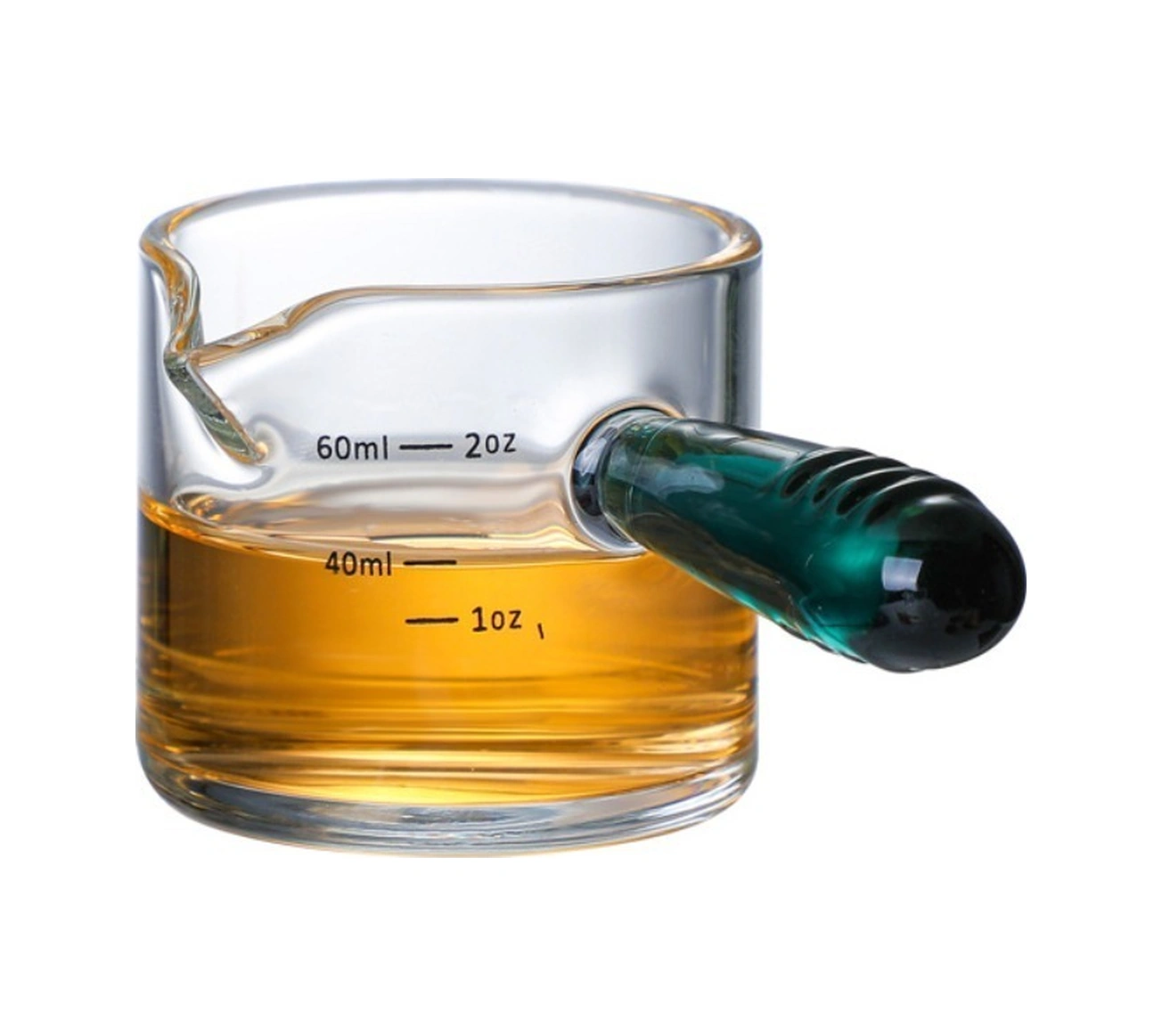 Espresso Kupa Ölçü Kabı Yeşil 60ml Yeşil Diğer