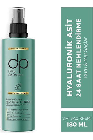 Dp Daily Perfection Hyaluronik Asit Durulanmayan Sıvı Saç Kremi 180 ML